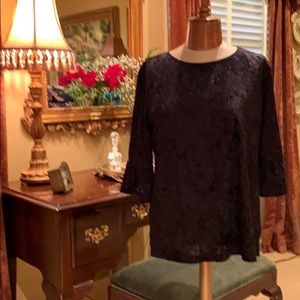 Ann Taylor velvet top